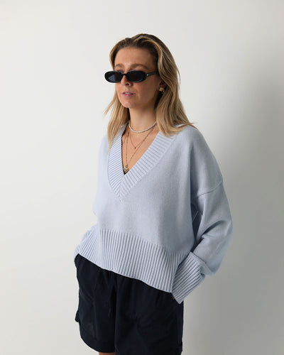 Austin Jumper | Baby Blue