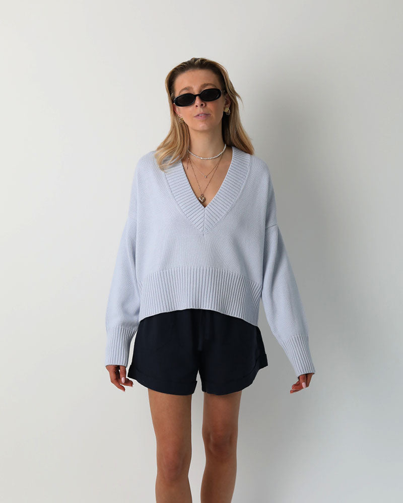 Austin Jumper | Baby Blue