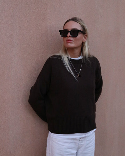 The Maggie | Chocolate Brown