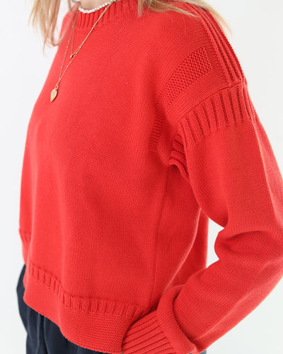 Cropped Guernsey | Sunset Orange
