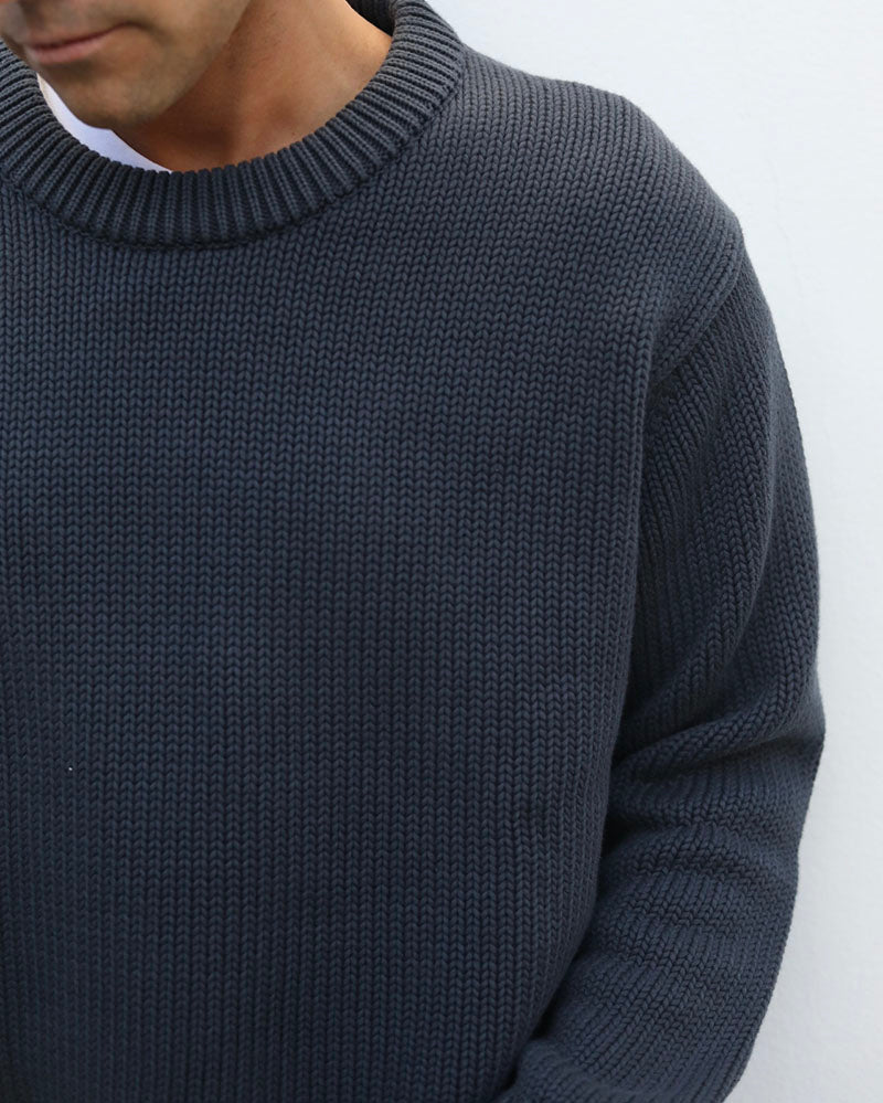 Hector | Slate Cotton