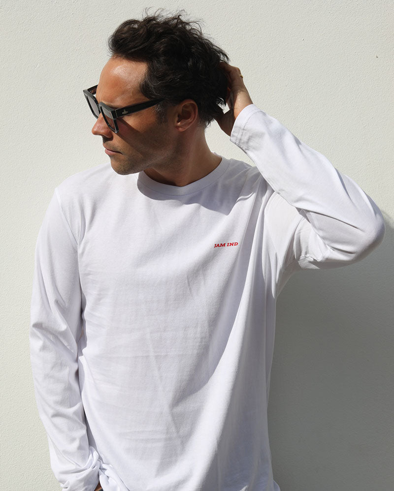 Highway to summer L/S T | White