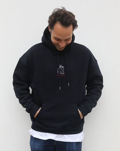 Laissez Faire | Navy Unisex Hoody