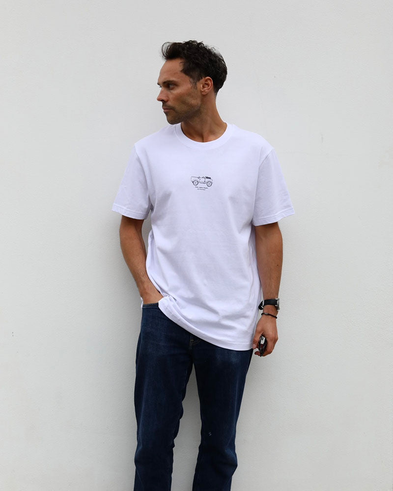 Defender T-Shirt | Heavyweight White