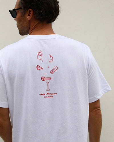 Spicy Marg T - Heavyweight White