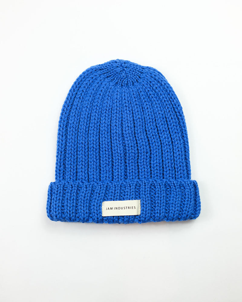 Merino Beanie | Cobalt Blue