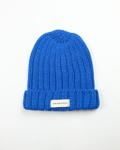 Merino Beanie | Cobalt Blue