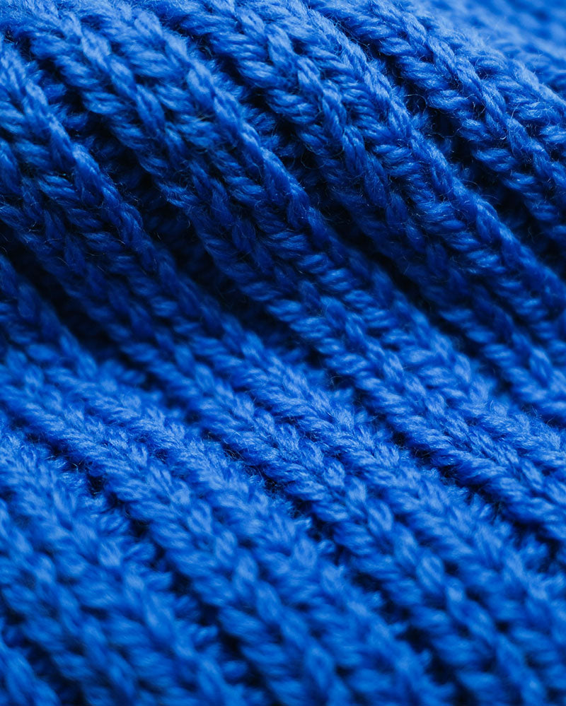 Merino Beanie | Cobalt Blue