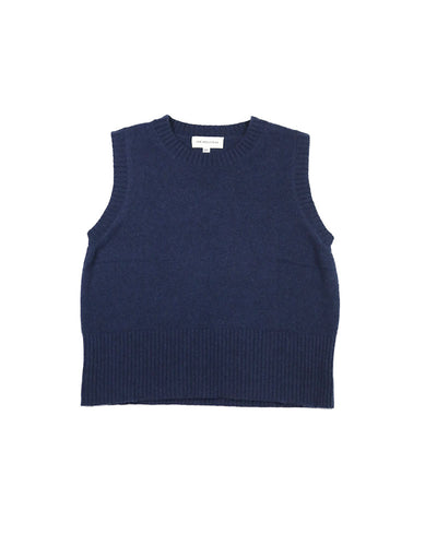 Navy Tank | Cashmere - Lambswool