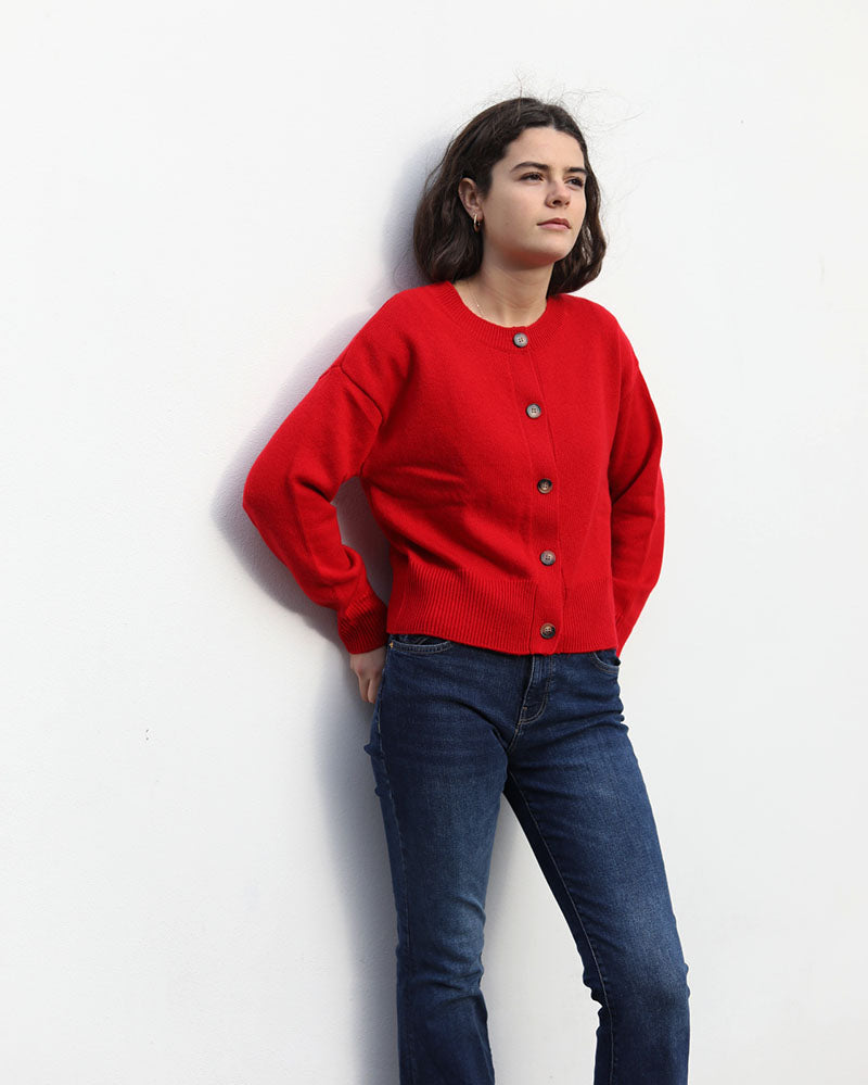 Betsy Cardigan | Cashmere-Merino