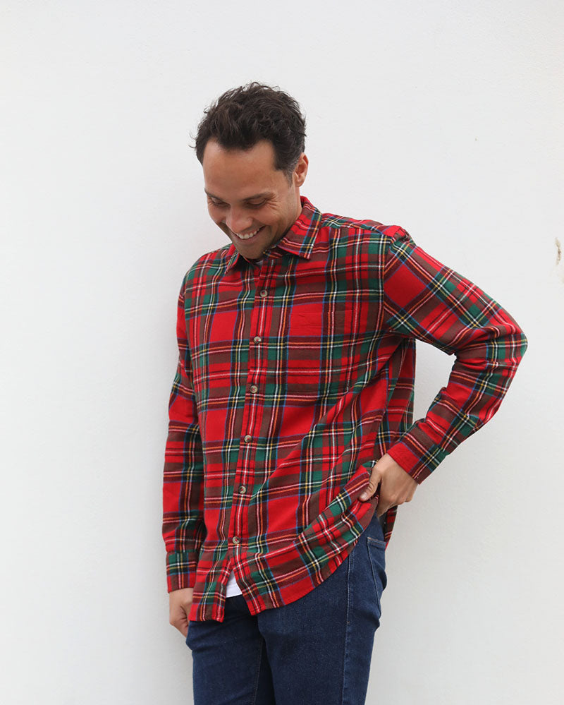 The Casey Shirt | Red Check
