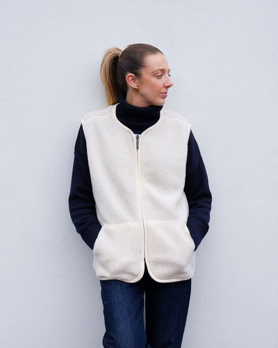 Teddy Gilet | Off White