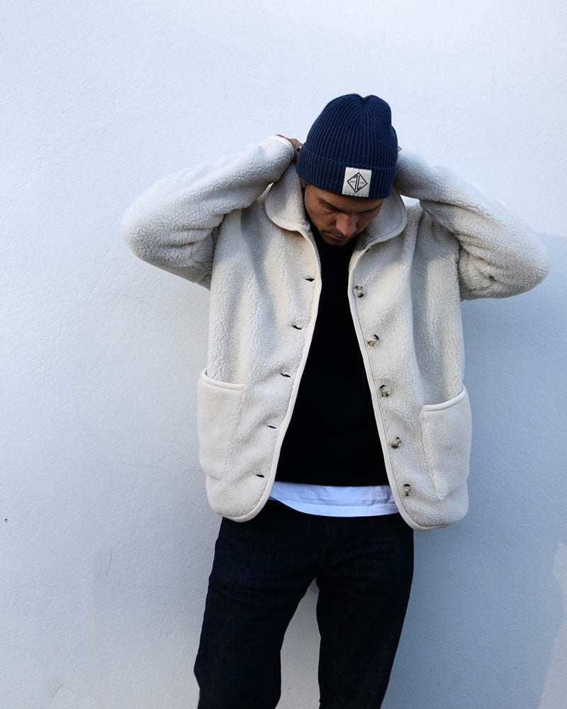Teddy jacket | Pile fleece Off White